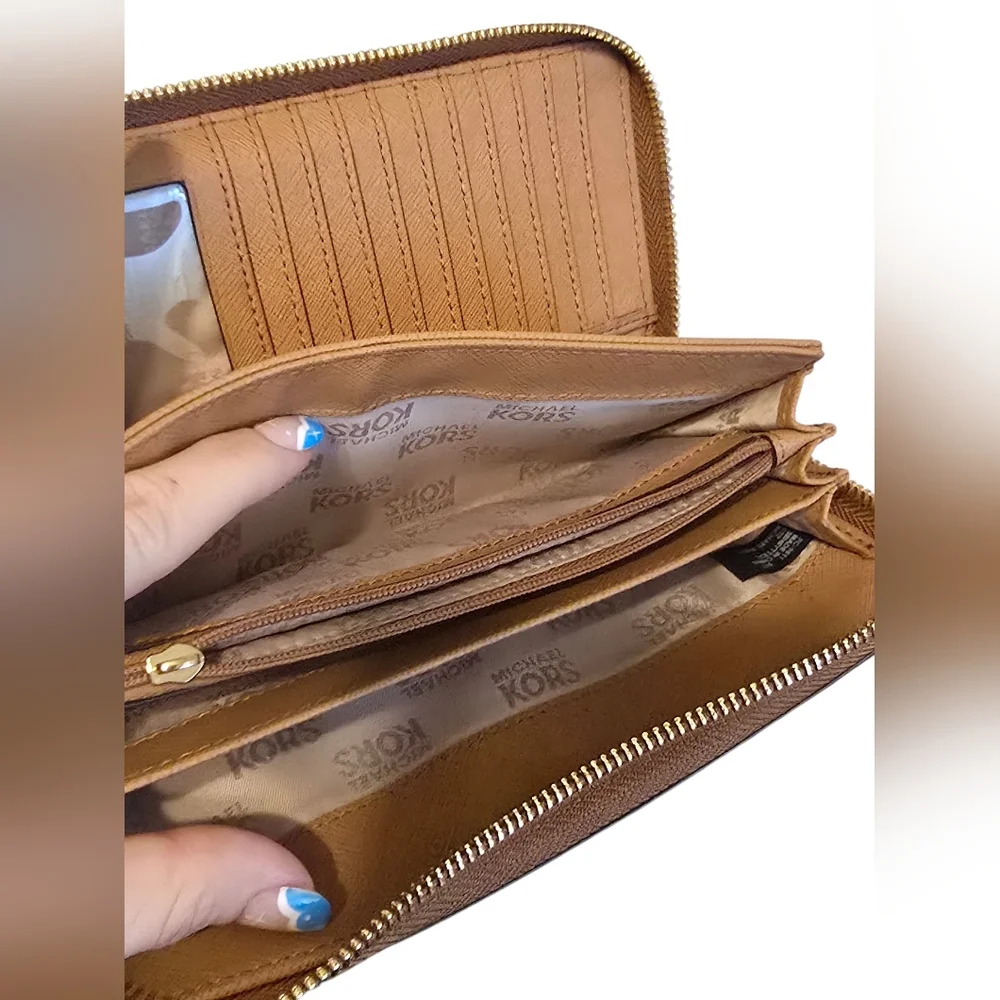 Michael Kors Adele Zip-Around Wallet